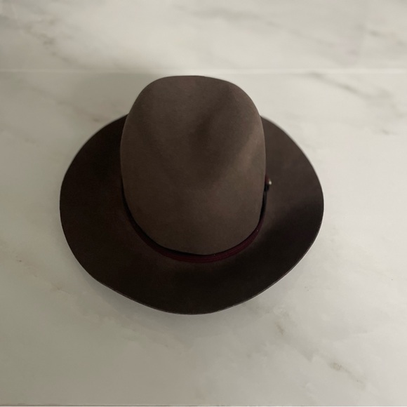 Rag & Bone Floppy Brim Fedora Wool Hat Size M - Picture 1 of 15